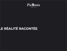 Tablet Screenshot of picboisproductions.com